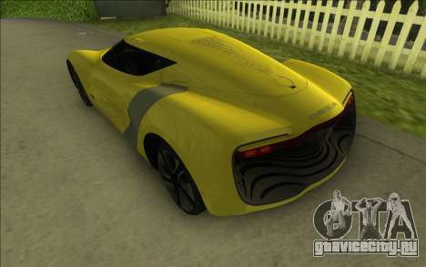 Renault Dezir Concept для GTA Vice City
