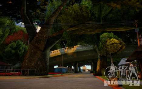 Grove Street Full of Trees для GTA San Andreas