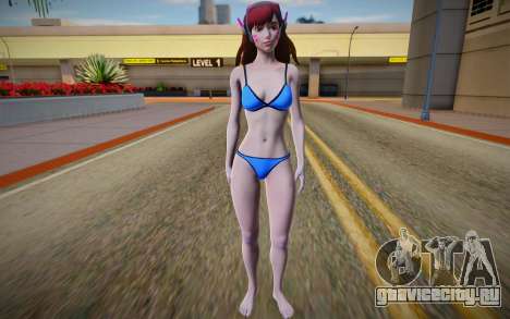 D.Va Bikini from Overwatch для GTA San Andreas