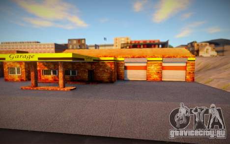 Обновлённый гараж в Доэрти для GTA San Andreas