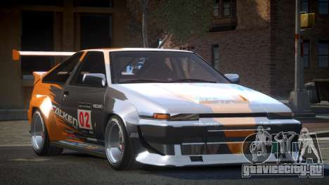 1983 Toyota AE86 GS Racing L5 для GTA 4