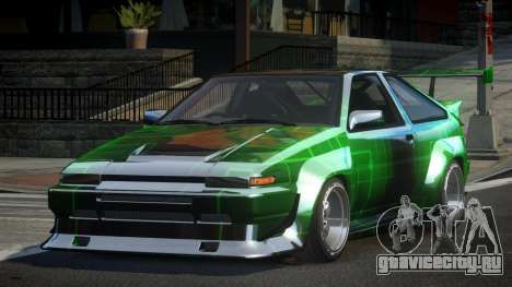 1983 Toyota AE86 GS Racing L4 для GTA 4