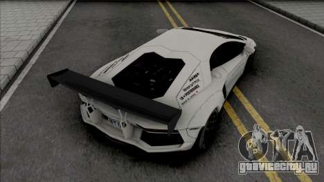 Lamborghini Aventador LP700-4 Liberty Walk для GTA San Andreas
