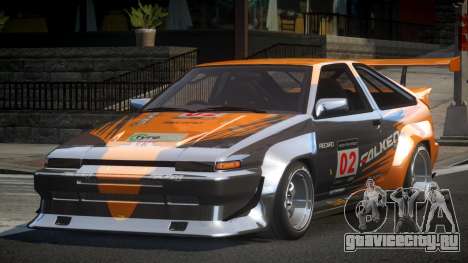 1983 Toyota AE86 GS Racing L5 для GTA 4