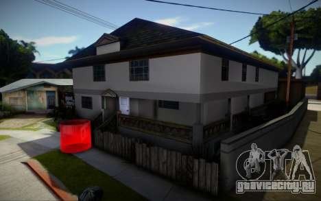 Новый дом СиДжея v3 для GTA San Andreas