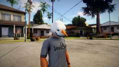 Snowman mask (GTA V Old Gen Xmas) для GTA San Andreas
