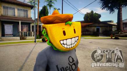 GTA V Taco Mask For Cj для GTA San Andreas
