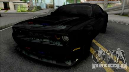 Dodge Challenger SRT Demon Unmarked Police для GTA San Andreas