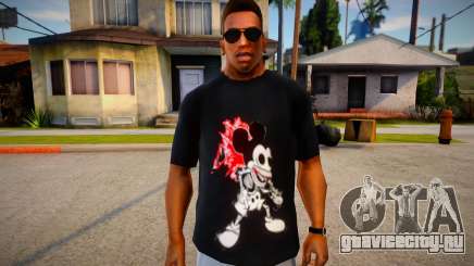 Mickey Mouse T-Shirt (good textures) для GTA San Andreas