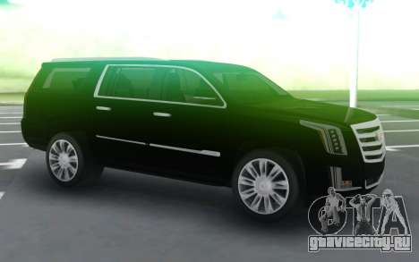Cadillac Escalade Black Series для GTA San Andreas