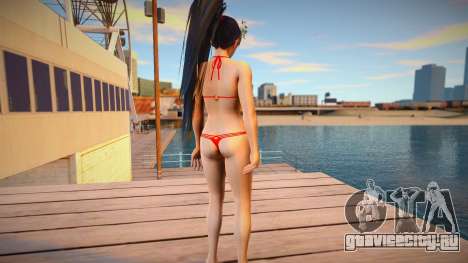 Momiji Red bikini для GTA San Andreas