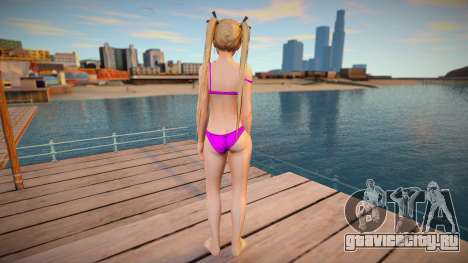 Marie Rose Purple Bikini для GTA San Andreas