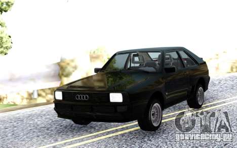 Audi Sport Quattro 1983 Black для GTA San Andreas