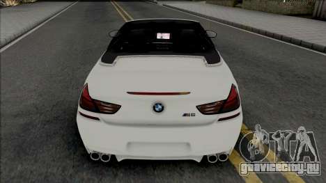 BMW M6 Cabriolet для GTA San Andreas