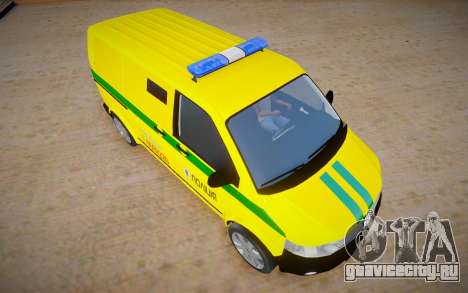 Volkswagen Transporter T5 - Полиция для GTA San Andreas