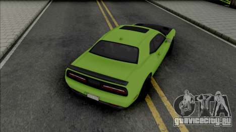Dodge Challenger SRT Hellcat [Fixed] для GTA San Andreas