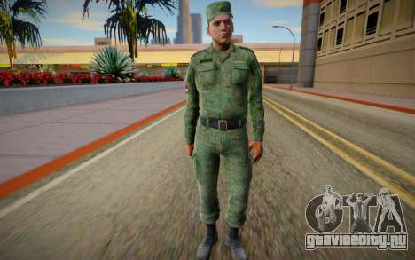 Serbian Soldier v2 для GTA San Andreas