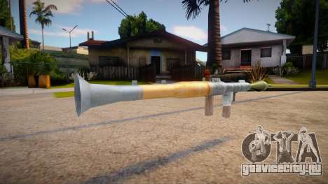 New textures for the rocket launcher для GTA San Andreas