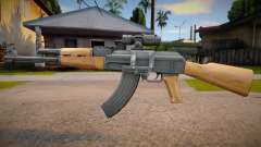 AK-47 Scoped для GTA San Andreas