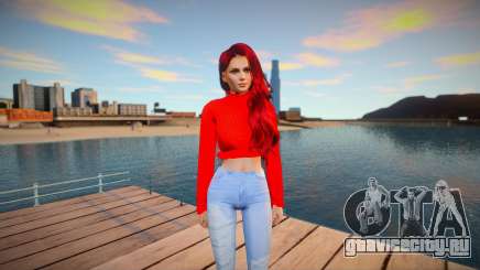 Helena Douglas v16 для GTA San Andreas