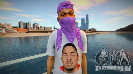 Kendrick Lamar Ballas style для GTA San Andreas