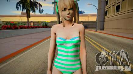Nagis Marie Rose with fixed hairs green-eyed in для GTA San Andreas