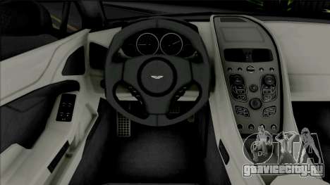 Aston Martin Vanquish (SA Lights) для GTA San Andreas