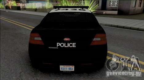 Vapid Torrence Police San Fierro для GTA San Andreas