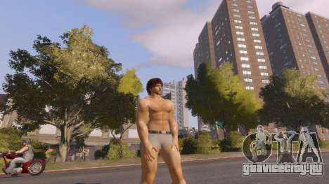Miguel Caballero Rojo Shirtless with shorts для GTA 4