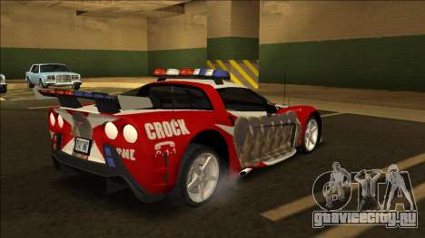 Chevrolet Cross Corvette C6 (Pepega Edition) для GTA San Andreas