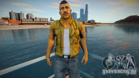 Lincoln Clay from Mafia 3 [Vest] для GTA San Andreas
