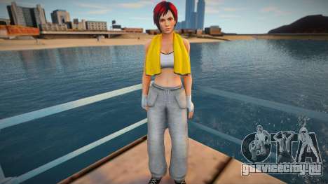 Mila with a towel from Dead or Alive для GTA San Andreas