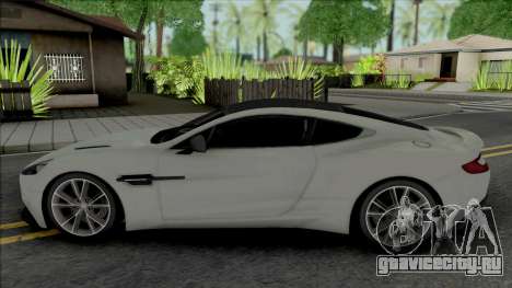Aston Martin Vanquish (SA Lights) для GTA San Andreas