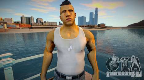Lincoln Clay from Mafia 3 [Tanktop] для GTA San Andreas