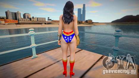 DC Wonder Woman Default для GTA San Andreas