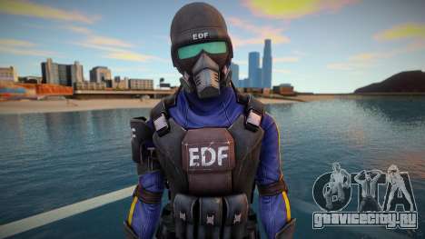 EDF Soldier для GTA San Andreas