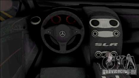 Mercedes-Benz SLR McLaren [Fixed] для GTA San Andreas