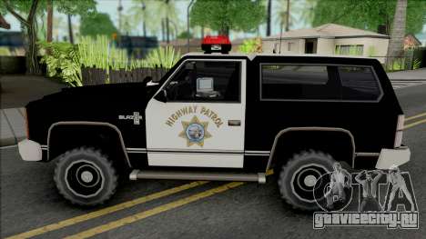 Police Ranger SAHP для GTA San Andreas
