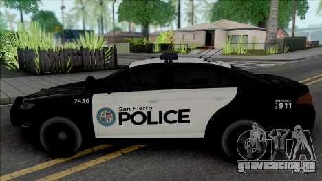 Vapid Torrence Police San Fierro для GTA San Andreas