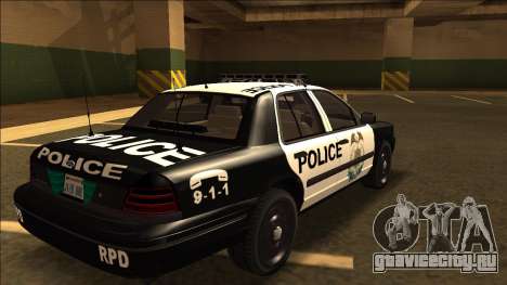 Ford Crown Victoria - Police (NFS Most Wanted) для GTA San Andreas