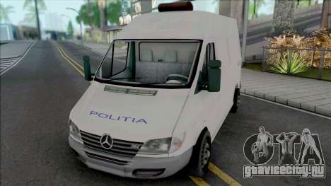Mercedes-Benz Sprinter Politia для GTA San Andreas