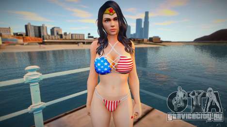 DC Wonder Woman Patriot для GTA San Andreas