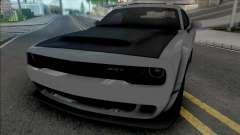 Dodge Challenger Demon SRT 2019 для GTA San Andreas