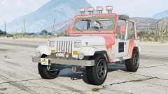 Jeep Wrangler Jurassic Park (YJ) 1993〡add-on для GTA 5