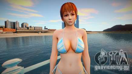 Kasumi erotic blue bikini для GTA San Andreas