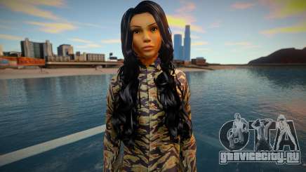 Девушка брюнетка для GTA San Andreas