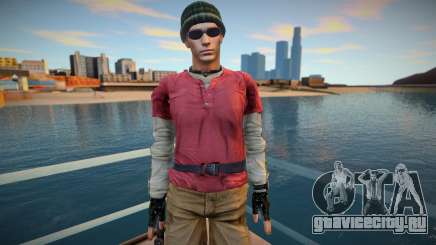 Chris из Resident Evil для GTA San Andreas