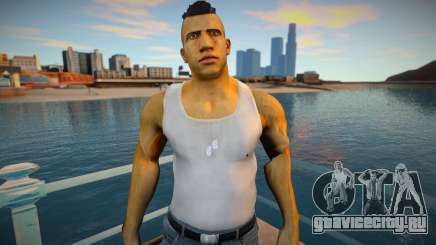 Lincoln Clay from Mafia 3 [Tanktop] для GTA San Andreas