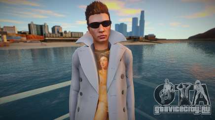 Чувак в пальто из DLC Dinero GTA Online для GTA San Andreas