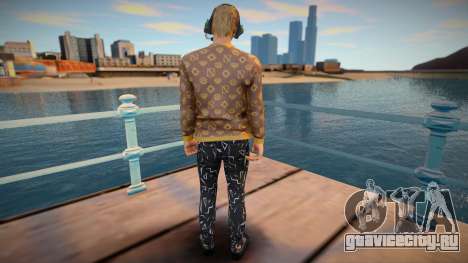 Dude 2 from DLC Lowriders 2015 GTA Online для GTA San Andreas